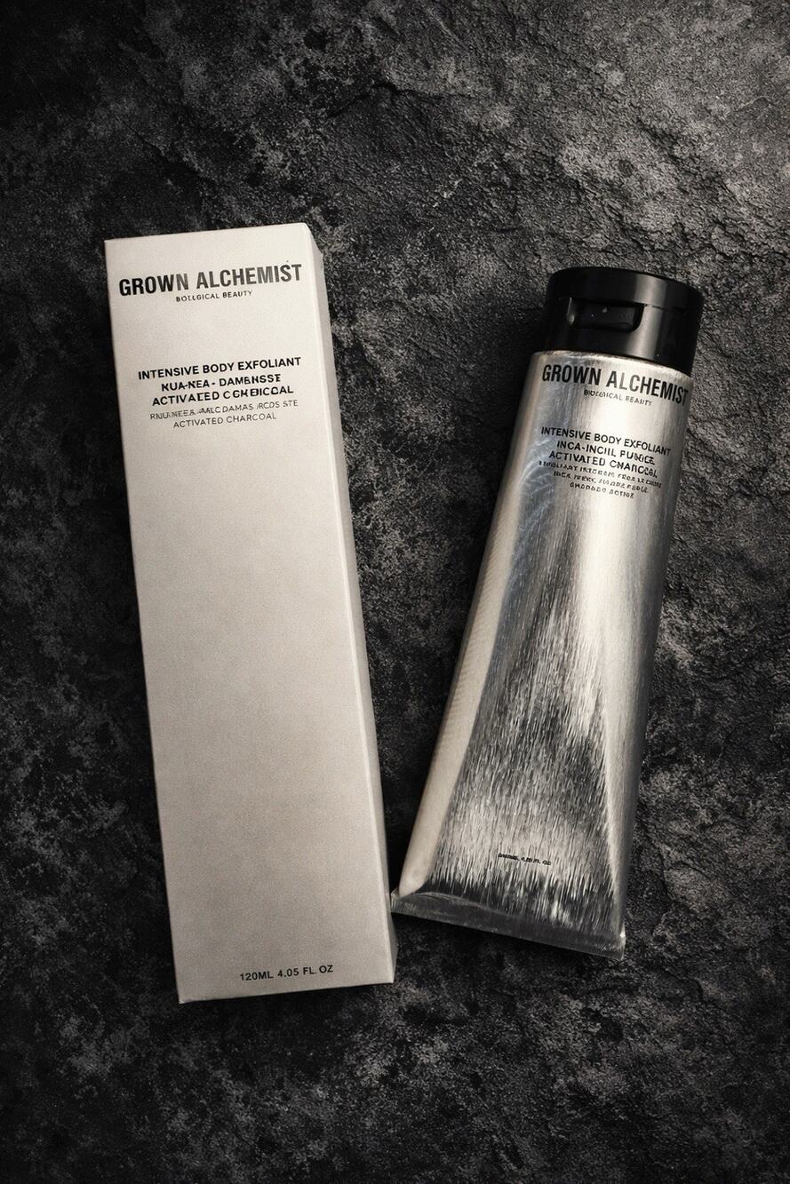 Grown Alchemist -Intensive Body Exfoliant- IncaInchi, Pumice, Activated Charcoal